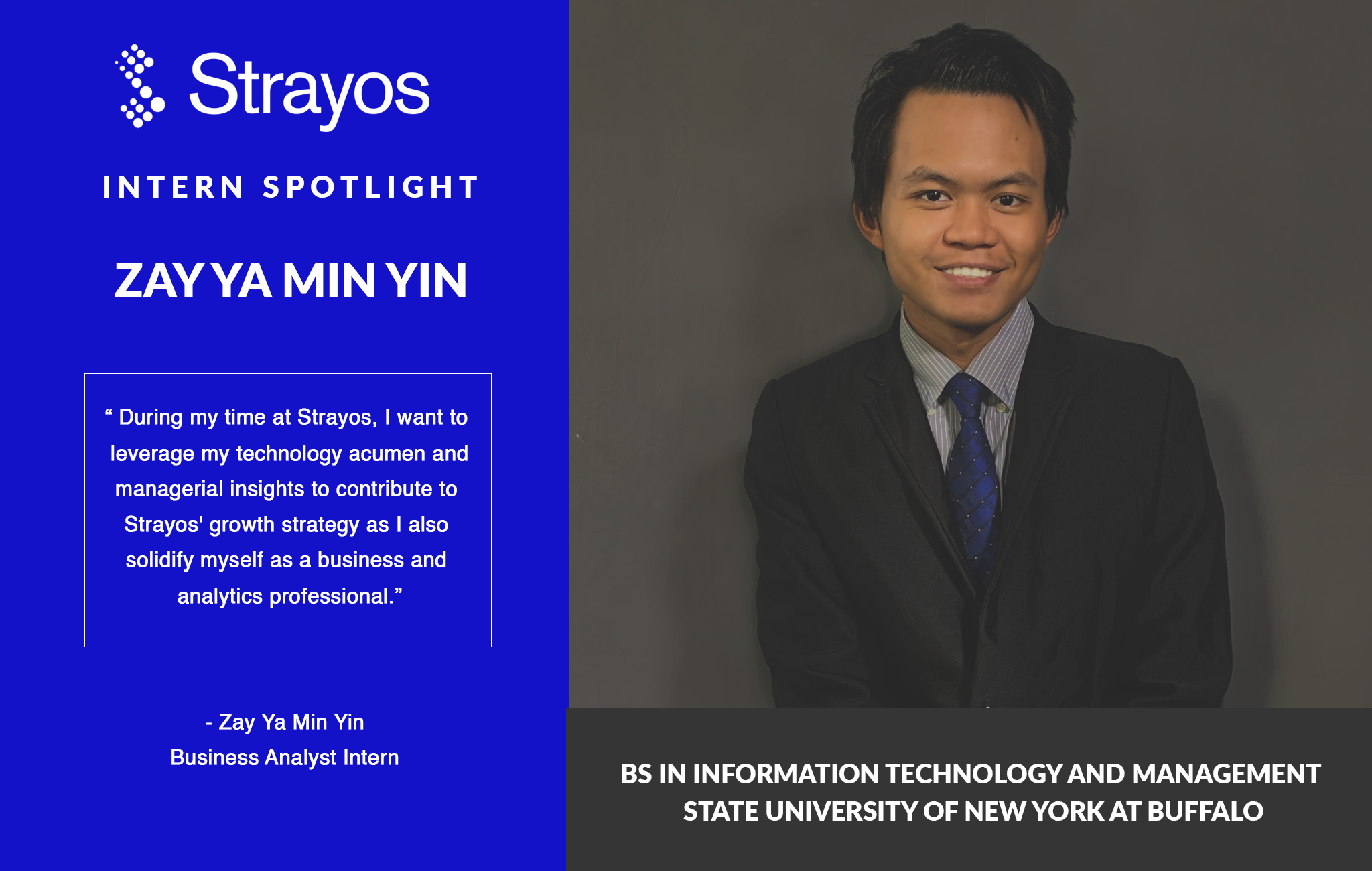 Intern Spotlight - Zay Ya Min Yin