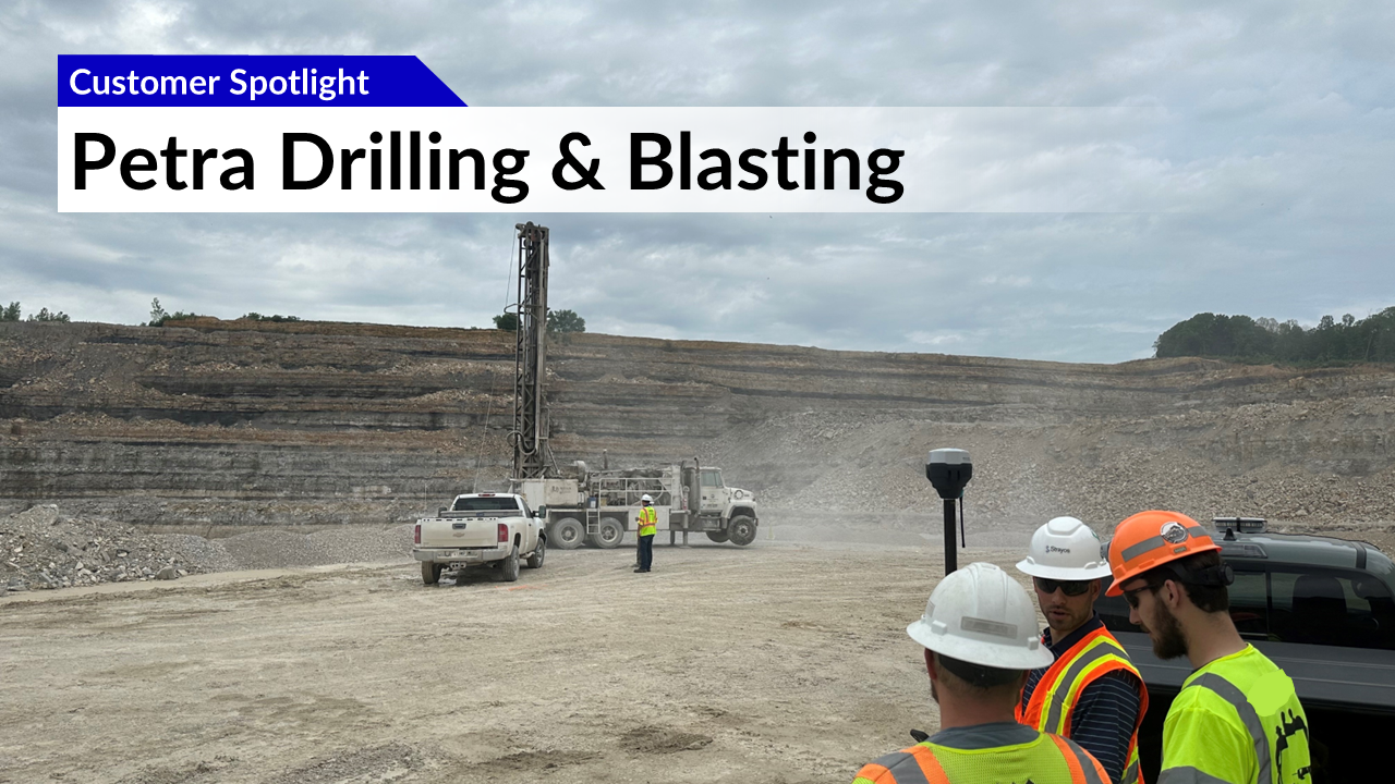 Customer Spotlight: Petra Drill & Blast and the Importance of Data in Drilling