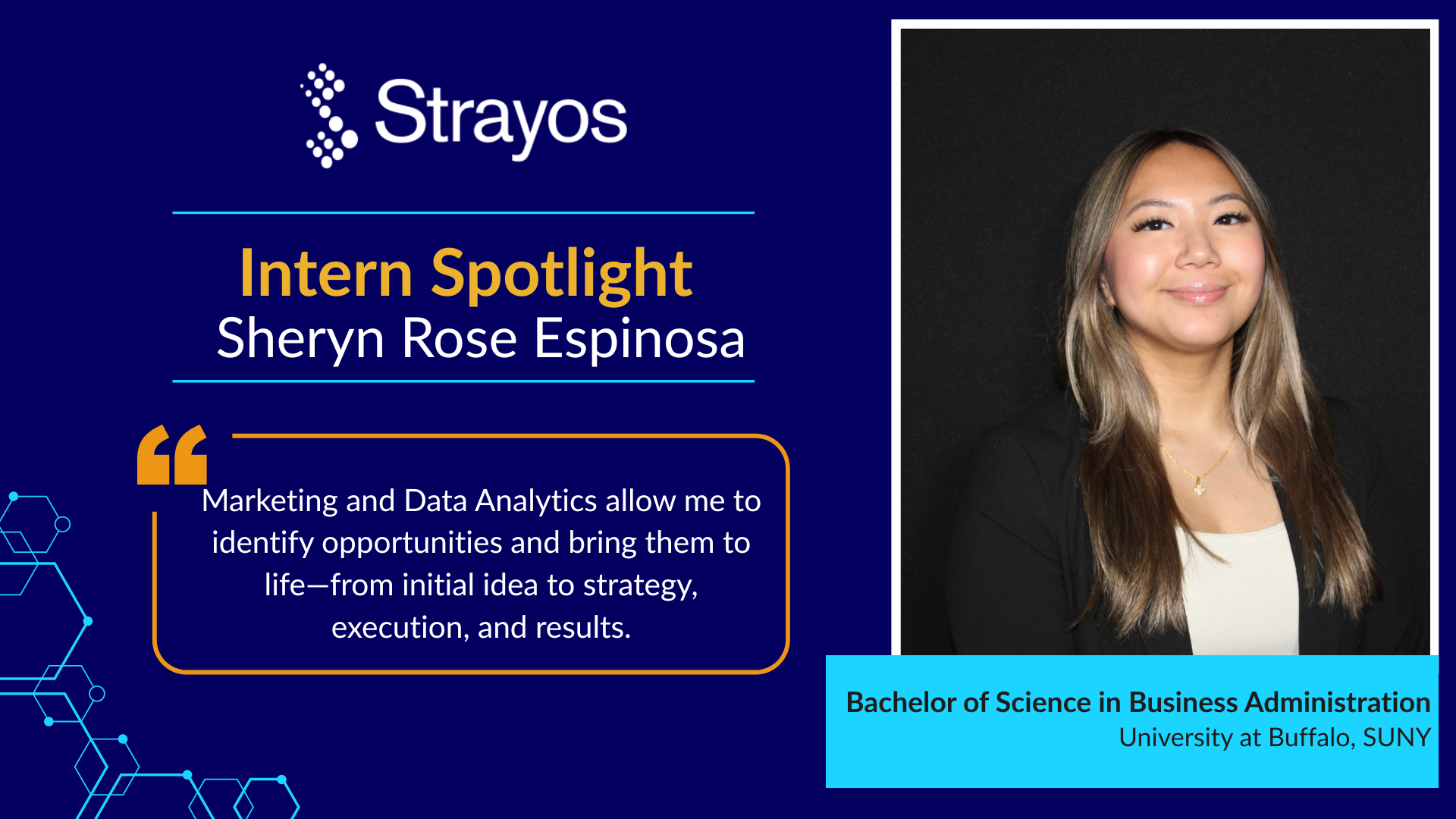 Intern Spotlight - Sheryn Rose Espinosa