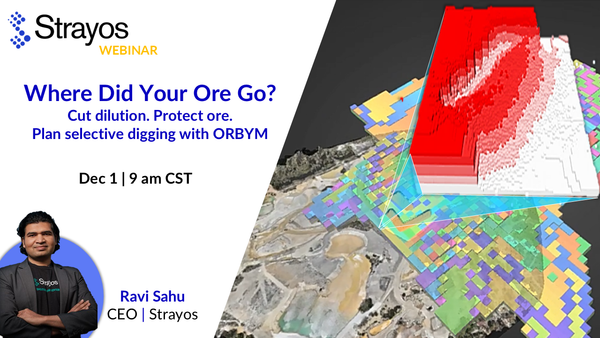 Webinar Summary: Where Did Your Ore Go? Cut dilution. Protect ore. Plan selective digging with ORBYM